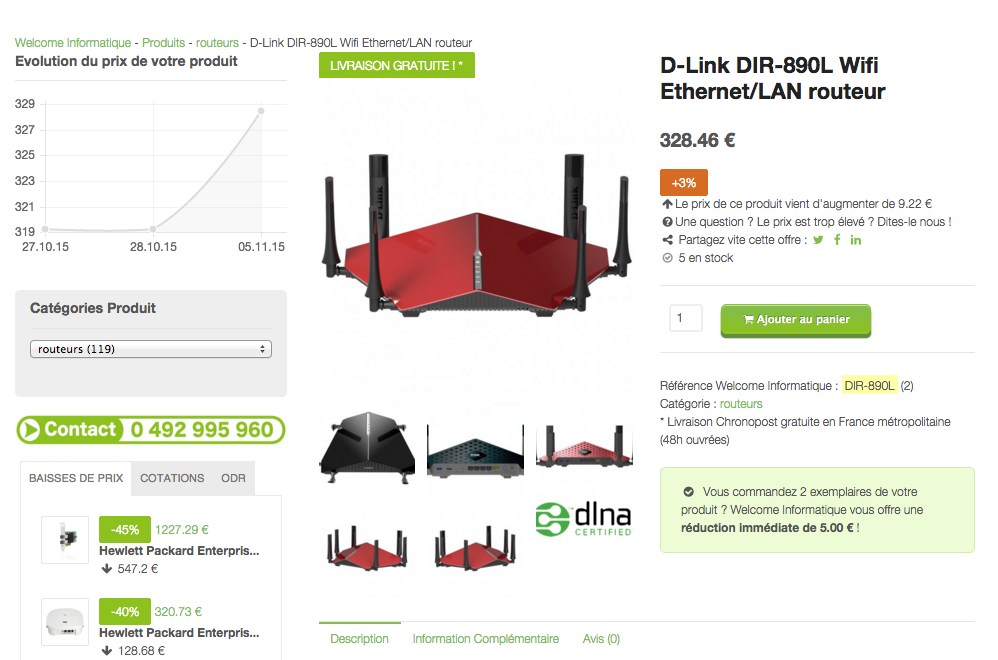 WelcomeInformat's tweet image. La guerre des routeurs !!! :)
#StarWars @DLink_Fr