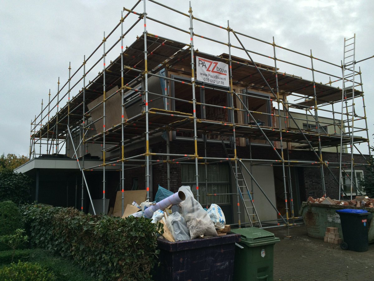 Verbouwing in Zevenbergen: