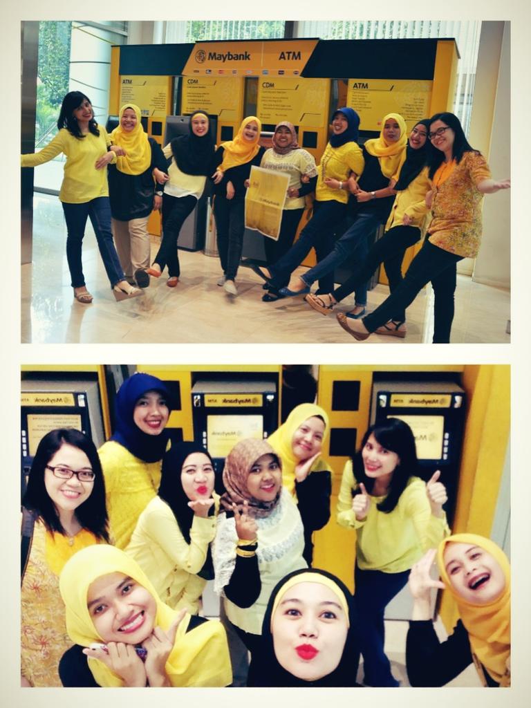 w_luki's tweet photo. @MaybankID say cheese from auto loan and card division☺ https://t.co/uryFc4dZuI