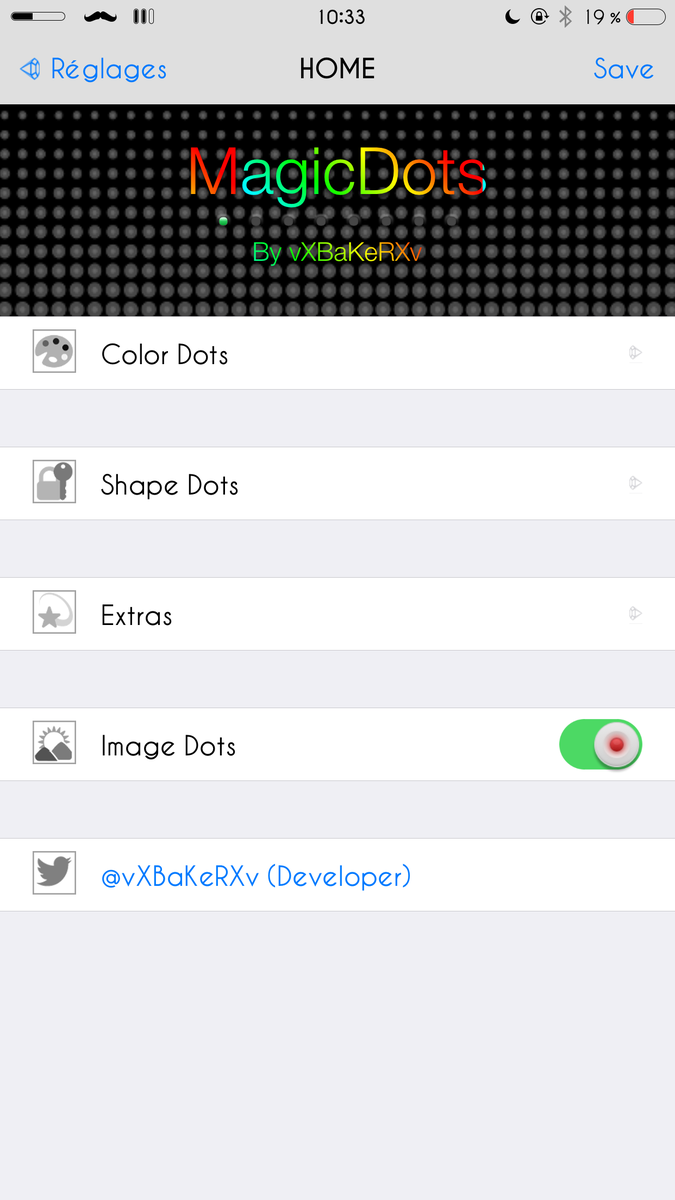 julartdream's tweet photo. #Gentleman #MagicDots (8) are available in #cydia
For actived the dots:
https://t.co/jtcpv4t2HD RT https://t.co/2oP0of7ECo
