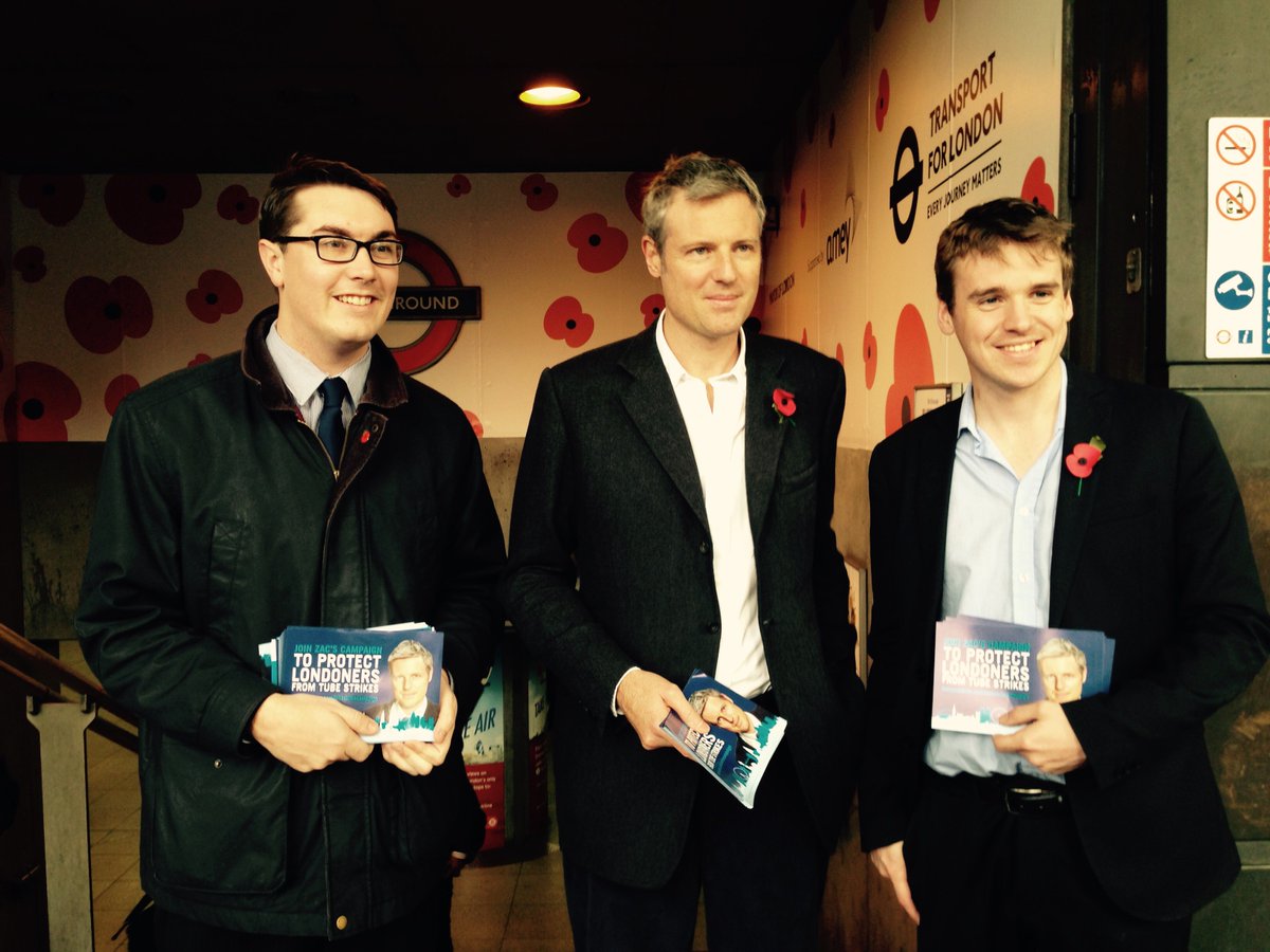 ZacGoldsmith's tweet photo. Thanks to everyone who joined me at tube stations across London this morning. #BackZac2016 https://t.co/u6ymQgheEH