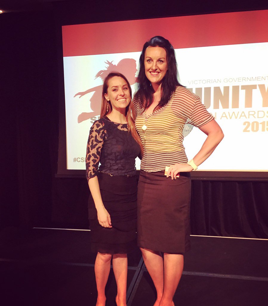 tlb_melb's tweet photo. And that's a wrap! Job well done @SamJaneLane @biancachatfield and all the winners and finalists! #csrawards2015 https://t.co/xN265cx1fG
