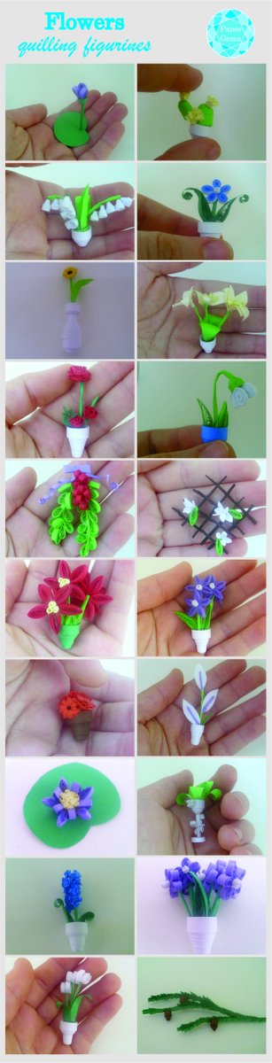 PaperGems's tweet image. 20 Amazing paper flowers