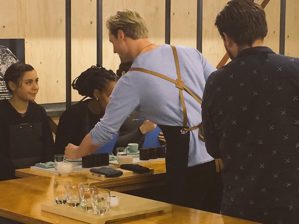 De voorrondes van de Dutch Barista Championships zijn begonnen! @SCAENederland <a href="/alleborgh1/">Michel Elverding</a>