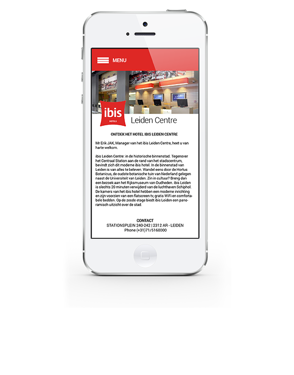 GuestAppSocial's tweet photo. Today we have launched the iOS and Android app for the @ibisLeiden! #ibis #guestapp https://t.co/avV5eQlaWR