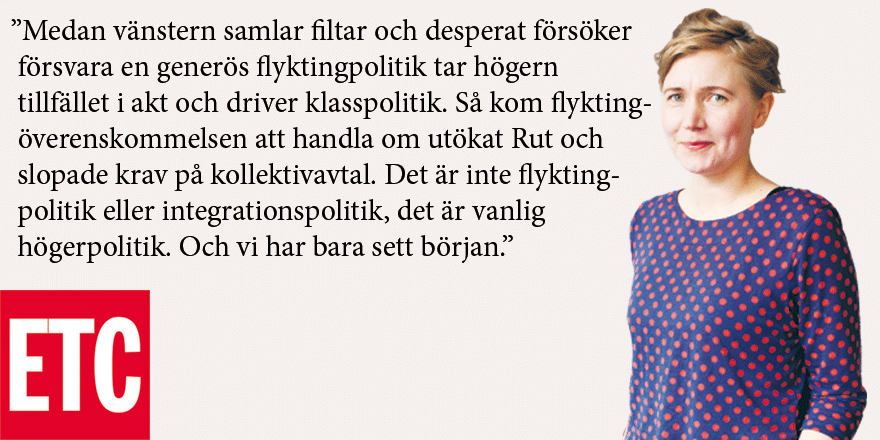 Dagens ledare med Lina Hjort, om att vänstern borde skapa en egen chockdoktrin. bit.ly/1HpK0jG