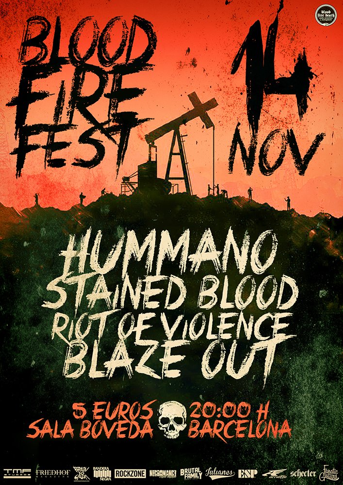 ¡Este sábado por fin aterriza el Blood Fire Fest en la sala Bóveda de Barcelona! facebook.com/events/4047645…