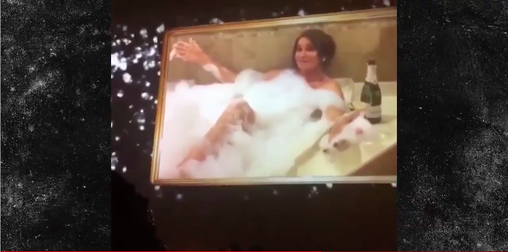 Caitlyn Jenner wishes Kris Jenner Happy Birthday from a bubble bath:  