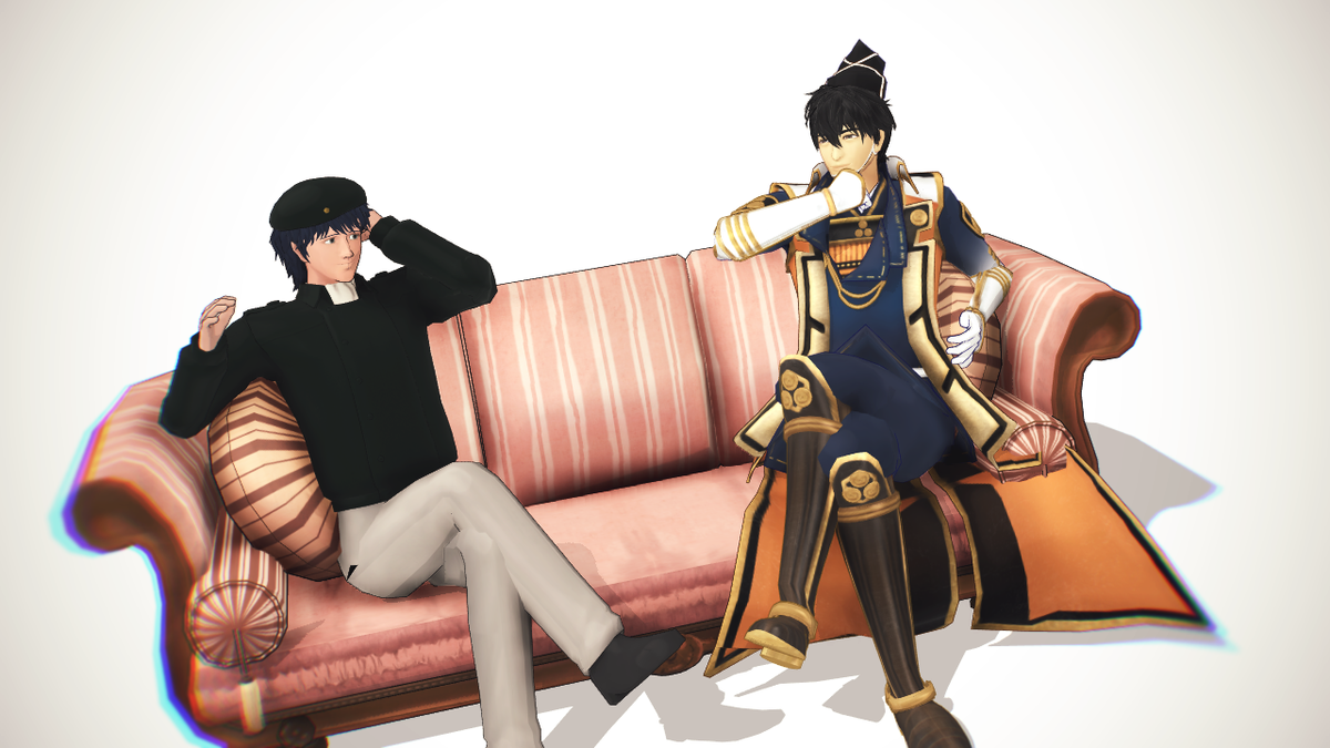 ヤン ウェンリーの画像をアップすると近い構図の毛利元就の画像が送られてくる Twitter Search