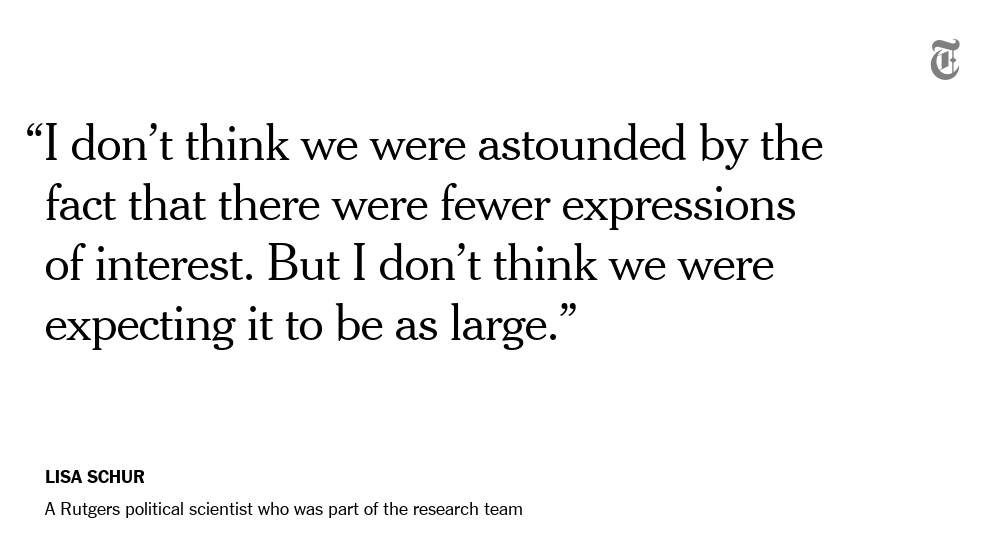 Fake cover letters expose significant discrimination against the disabled by employers nyti.ms/1MNeT42