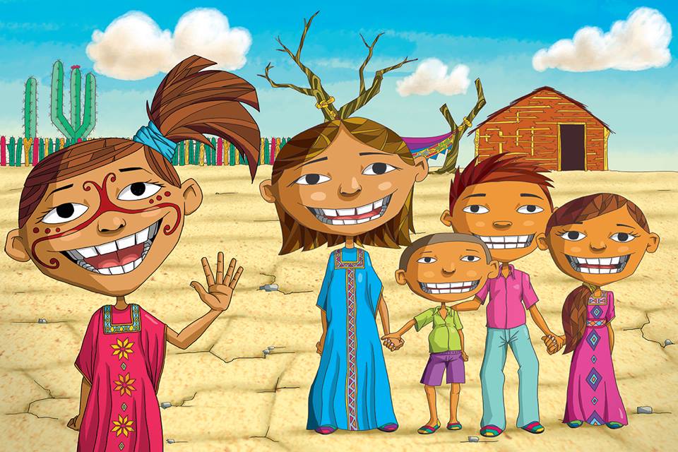 seedsofempower's tweet photo. Another illustration of a great artist who is working w/us in #1001stories illustrating stories from wayuu children. https://t.co/N3BmLIjSvo