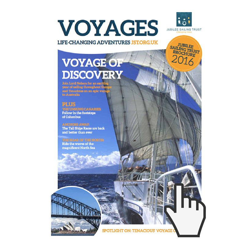 JubileeSailing's tweet photo. It’s here! Our new 2016 brochure has landed. Take a peek now… 
https://t.co/YwyqdheBzr https://t.co/yo36Bf8W60