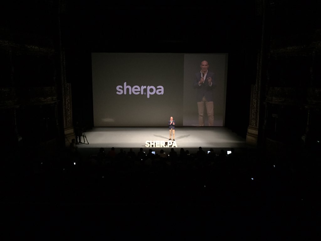 WantCoop's tweet photo. Hoy estamos en la keynote de #SherpaKeynote https://t.co/MwqcouWK4H
