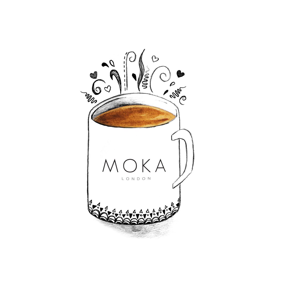 Our choice of beverage this morning #coffee #mocha #mokalondon #monday #morning
