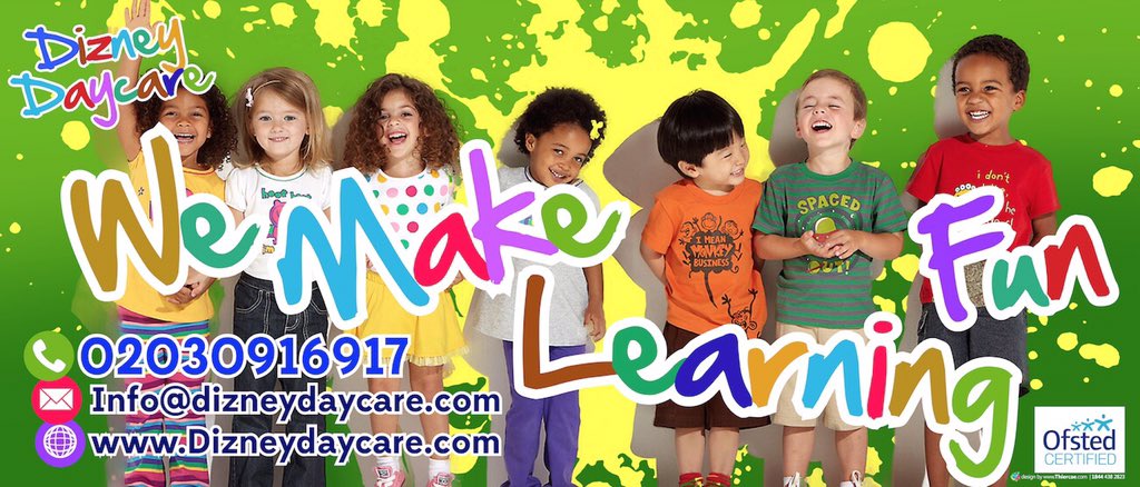 dizneydaycare's tweet photo. Either call us or email us for any enquiries and we will be sure to get back to you ASAP! 
@SonnieBaduuk https://t.co/zGuaDp1FOP