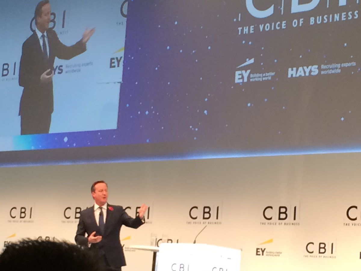 mstilwellEY's tweet photo. .@David_Cameron says, recruit a diverse workforce &amp; unlock some of the country’s greatest talent #CBI2015 https://t.co/lLkDmrFl9f
