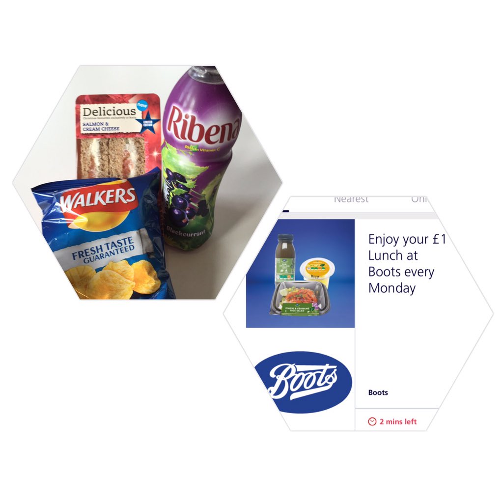 Faith_Electum's tweet photo. Just had my first #£1 lunch from @BootsUK Thanks #O2PriorityMoments https://t.co/NGMMsYRof3