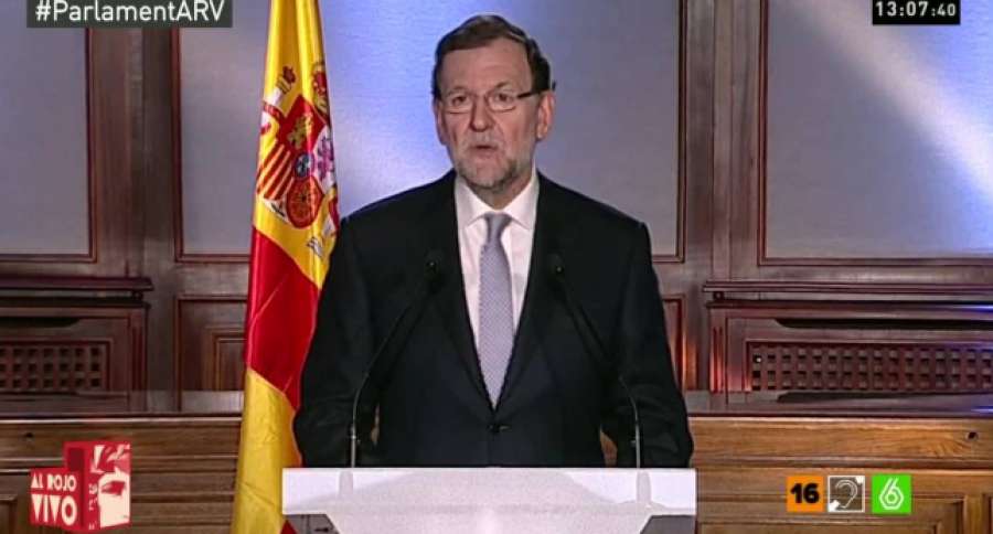 sextaNoticias's tweet photo. ▶@marianorajoy: "Ni Cataluña se va a desconectar de ningún sitio, ni habrá ninguna ruptura" https://t.co/G0r30Nz9iZ https://t.co/nspZpp68FF