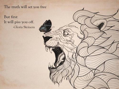 The #truth can often be akin to a punch in the face, but it's always a necessity ;)