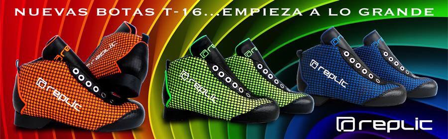 ReplicHockey's tweet photo. Nuevas botas T-16 para niños y niñas. Elije talla , color y a disfrutar del hockey a lo grande!!  #replichockey https://t.co/iuwhtYB3Go