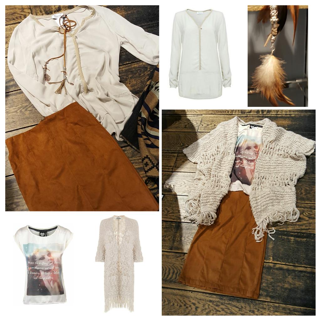 JKABSDidam's tweet image. Suedine rokje #Sisterspoint top van Flore of #CatwalkJunkie #vest van #Flore en #ketting #GooischeFrutsels #Didam