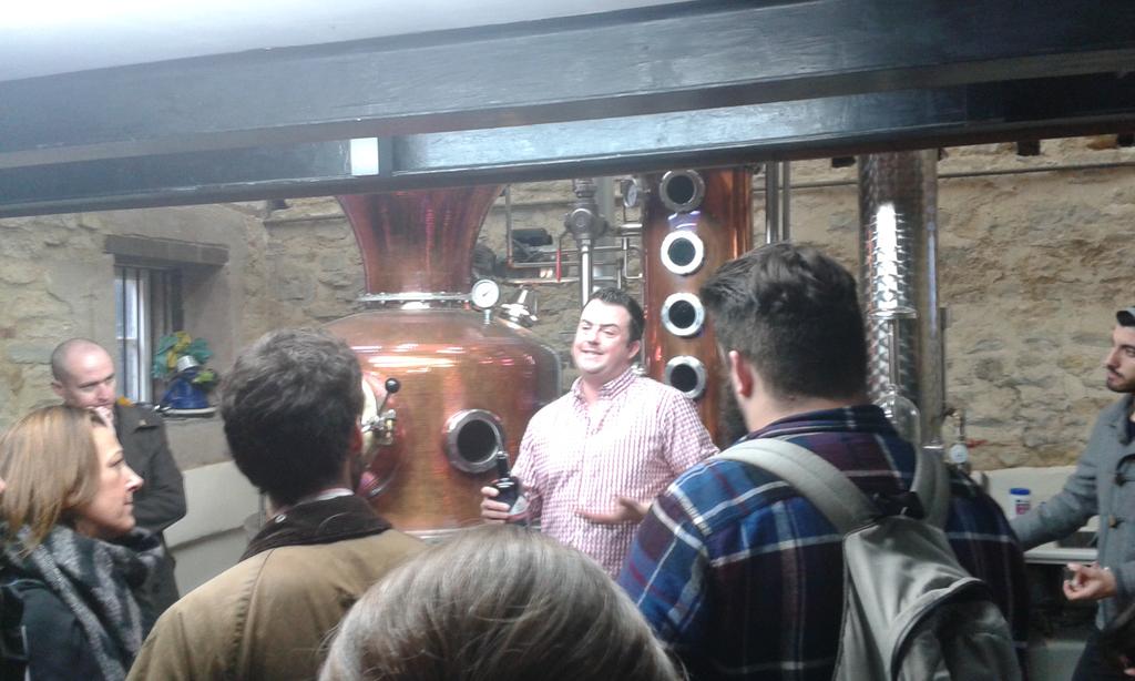 coe_alastair's tweet photo. @CoeVintners @warner_edwards distillery tour tom on good form already #gin #warneredwards #coevintners #mondayfunday https://t.co/qSMKnss2kL