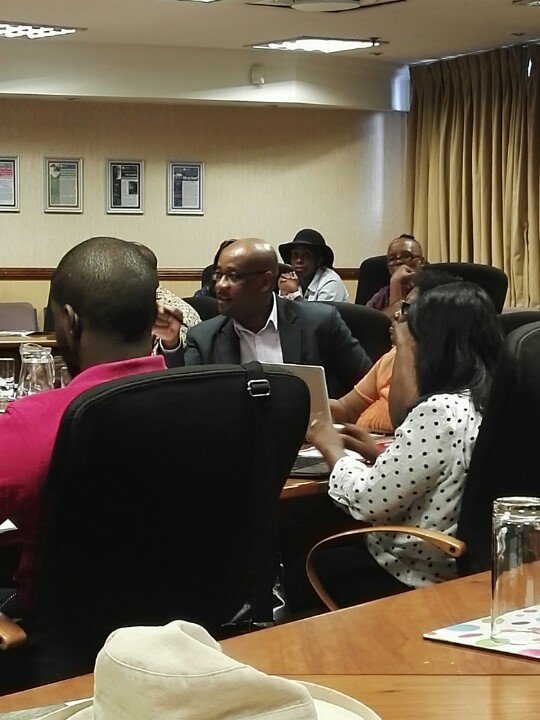 KayLabelle_01's tweet image. DSD's Dr.  Wiseman Magasela responding to Servaas VdBerg #PovertyTraps presentation