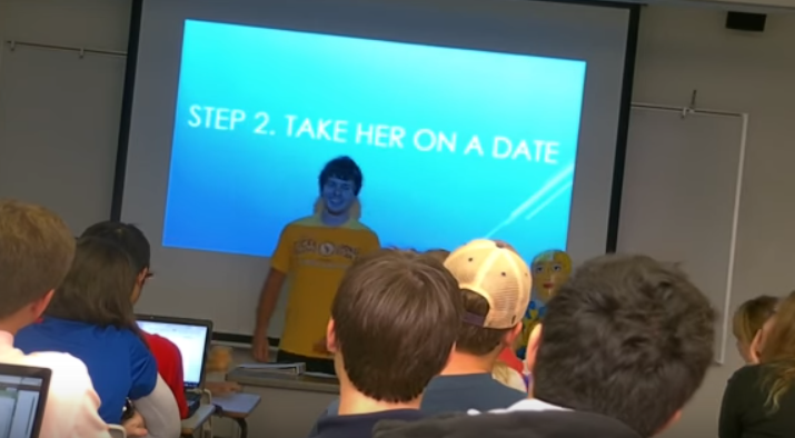 totalsratmove's tweet photo. An LSU Student Gives A Class Speech About How To Seduce Women And It’s Just Perfection: https://t.co/i6ptXAyl4o https://t.co/dXsaLQ0gp6