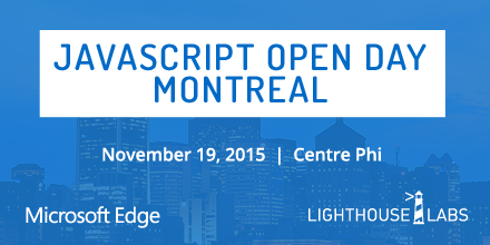lighthouse_labs's tweet image. .@davrous takes the stage for a not-to-be-missed talk @ #JSOpenMTL. Register to grab a spot: ow.ly/TRORO