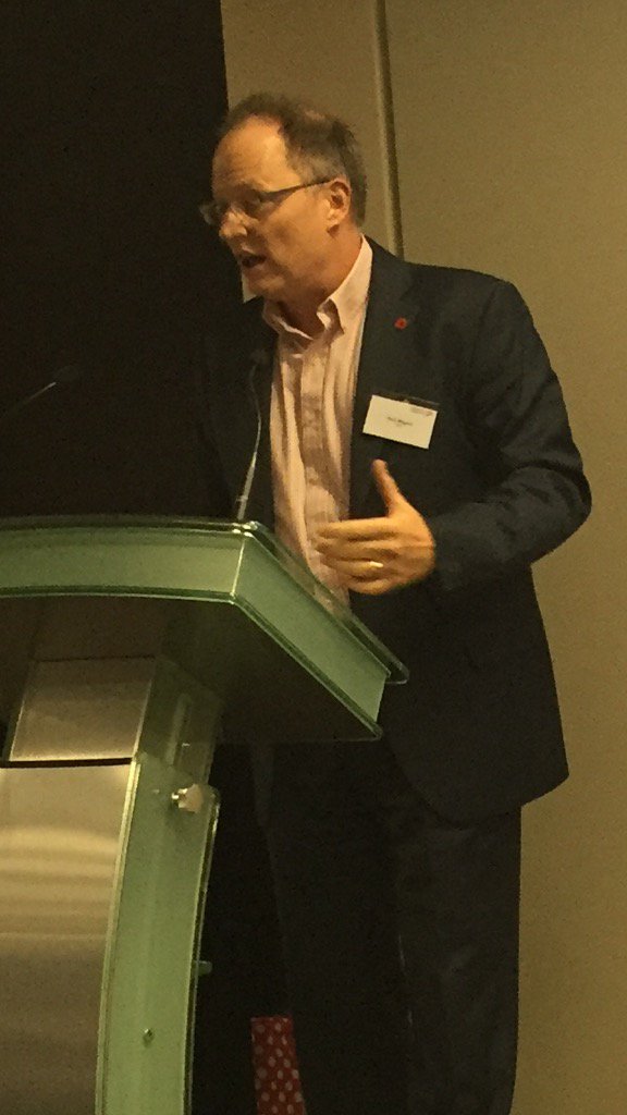 TonyCraddock's tweet photo. A man inflamed. Rich Wagner championing small businesses and the failure of banks to serve them. @EPAssoc #teadebate https://t.co/FEzx1MJlAn