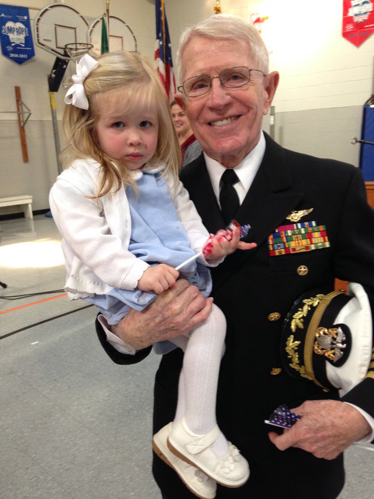 zvezina's tweet photo. Truly honored to have this man as a role model, Father and friend. Thanks for your service, Pop! #uniformstillfits https://t.co/dBu1kzGHza
