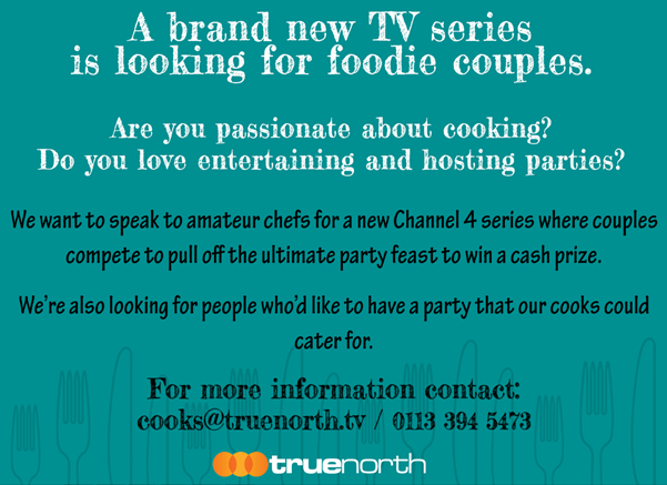 <a href="/EssexStyleMag/">Essex Style Magazine</a> Apply to be on our new #TV show. #Essex #Foodie couples wanted! #Food #Fun #nomnoms #eat Please RT