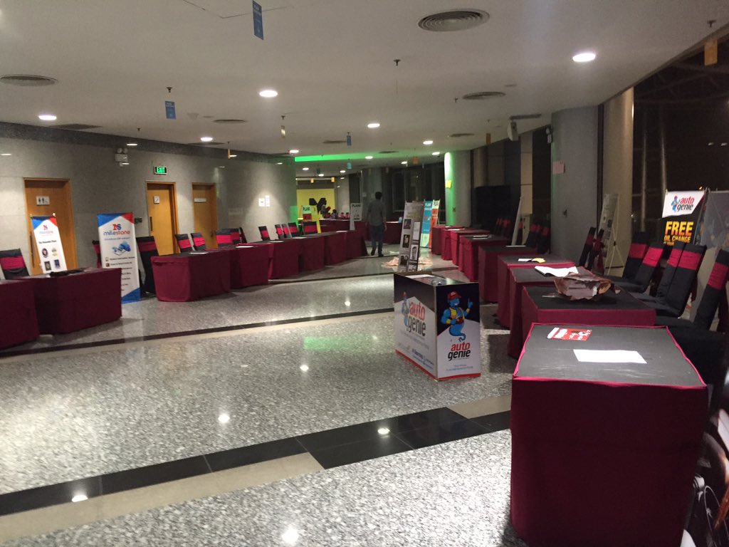 wasaywaraich's tweet photo. Floor is all set to welcome tech geeks to support young tech innovators #planxdemoday @PlanX_PITB https://t.co/cgBIeUMY8a