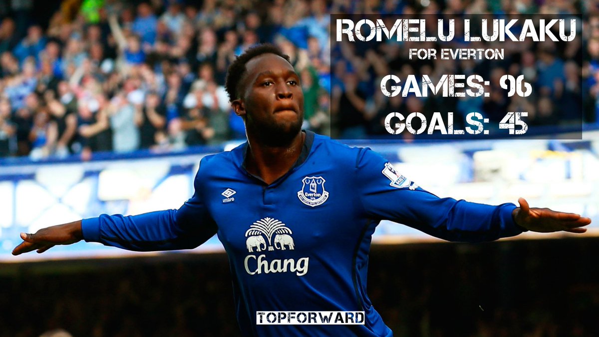 TheTopforward's tweet image. Romelu Lukaku for Everton