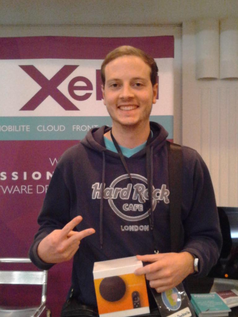 PubSapientEng's tweet image. .@FDambreville,  la classe à la #droidconfr :)  #nexusplayer