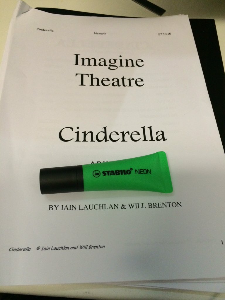 keithjack's tweet photo. Only two weeks till rehearsal so time to highlight lines! @Imagine_Theatre @palacenewark #princetime https://t.co/QZdCojGU2Q
