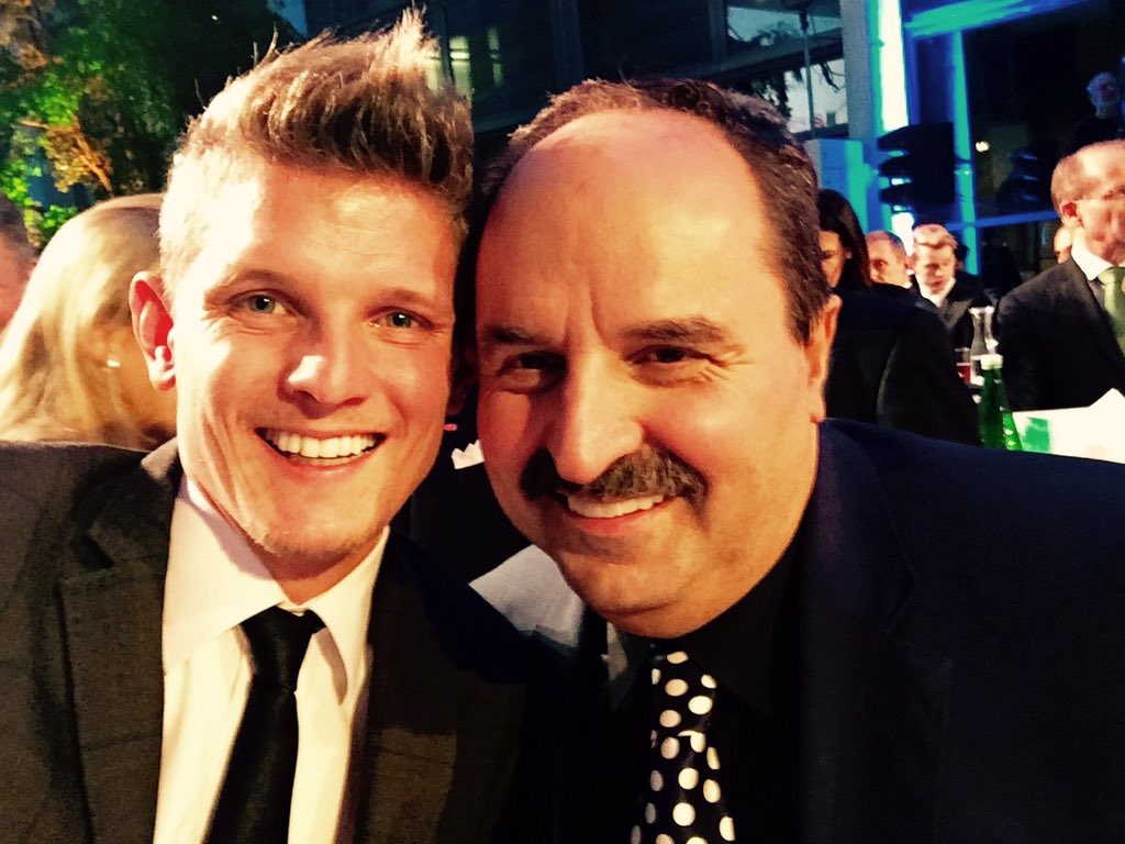MorgensternT's tweet photo. Gemeinsam mit Johann Lafer beim Österreichischen Klimaschutzpreis 2015. Sind sehr gespannt auf die Sieger #ksp15 https://t.co/oiFjYZfzpG