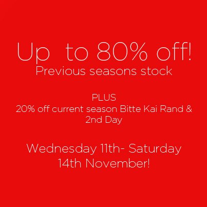 BishopPhillpott's tweet photo. Our FLASH SALE returns this Wednesday 11th-Sat 14th. Up to 80% off previous seasons collections! #truro #cornwall https://t.co/v8MGzn43BI