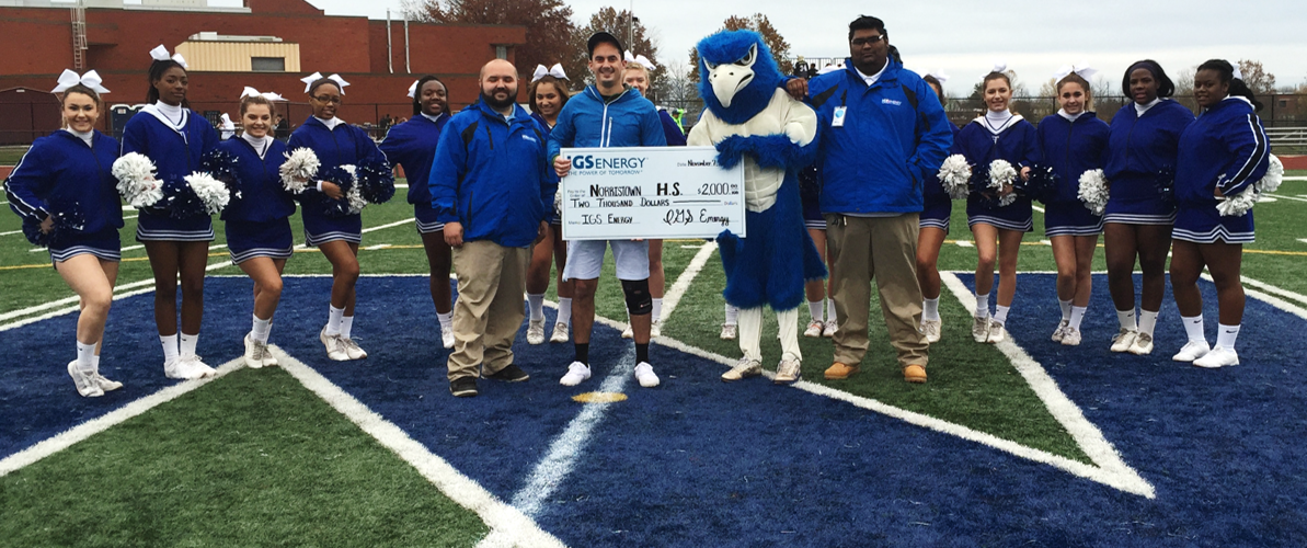 IGSEnergy's tweet photo. @NHSEagleNation There is plenty of school spirit here! #TownFirst #Norristown https://t.co/MrWJxhcsO0