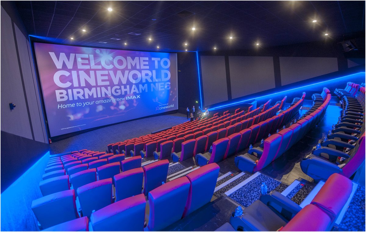 cineworld's tweet photo. ICYMI: #CineworldNEC premiered it's IMAX screen last month >> https://t.co/eTU4YMwanD #NowPlaying https://t.co/VE4LkRp7dR