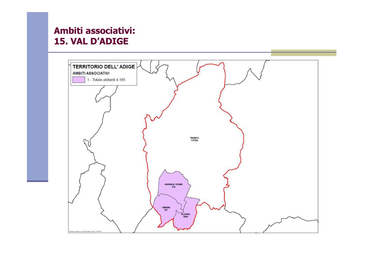 DaldossCarlo's tweet photo. Definiti gli ambiti di gestione associata dei servizi comunali: #Rotaliana #Paganella #ValdAdige #ValleLaghi https://t.co/BOcTuqWplI
