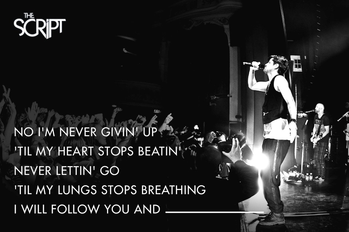 thescript's tweet image. #TheScriptFamily can you finish the lyrics?