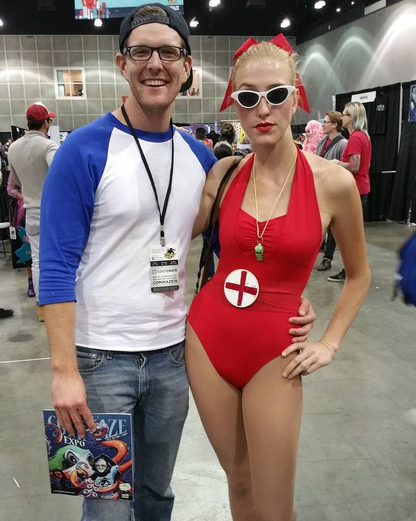 KrystleStarrX's tweet photo. LOVED THIS #COSPLAY from #Sandlot ♡♡♡ #wendypeffercorn ♡♡♡ #squintspalledorous #Comikaze #california https://t.co/VLDYoukd2l