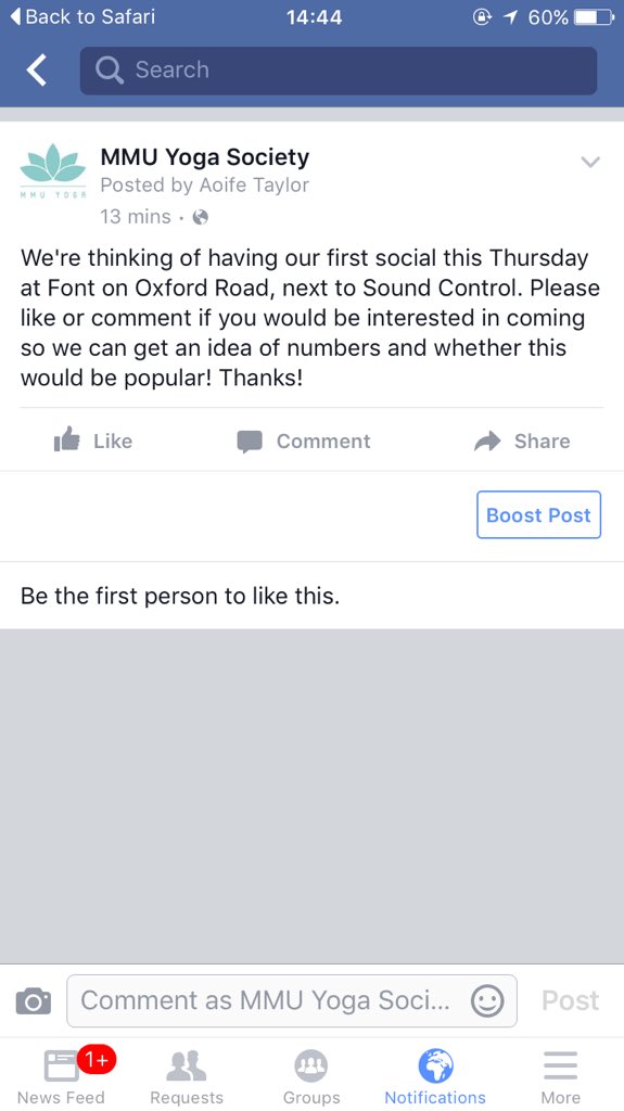Check our Facebook page for potential social details!