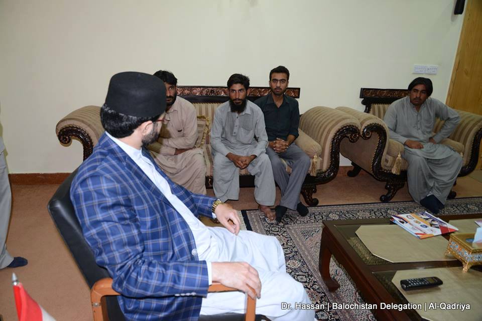 DrHassanQadri's tweet photo. Dr. Hassan meets a delegation from Balochistan at Al-Qadriya. https://t.co/wpg5B7quqc
