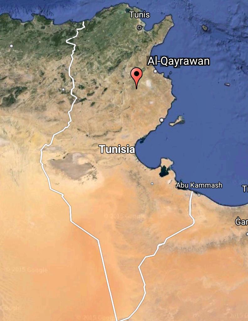 Kairouan, Tunisia, is the 4th holiest city in Islam. Its Great Mosque was the first place of prayer in North Africa.