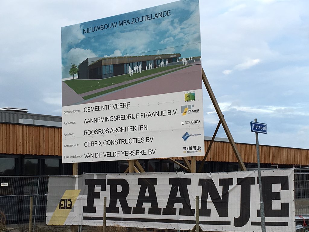 MJPvanSabben's tweet image. Nieuwbouw #MFA #Zoutelande vordert gestaag @FraanjeBouw @RoosRosGoes