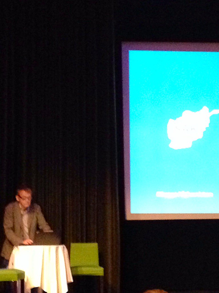 Excited! Prof <a href="/HansRosling/">Remember H. Rosling</a> preparing for his talk at #byggaafghanistan <a href="/SAK_Sweden/">Svenska Afghanistankommittén SAK/SCA</a>