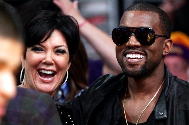 Kanye got his groove on to \Happy Birthday\ at Kris Jenner\s Gatsby bash | via 