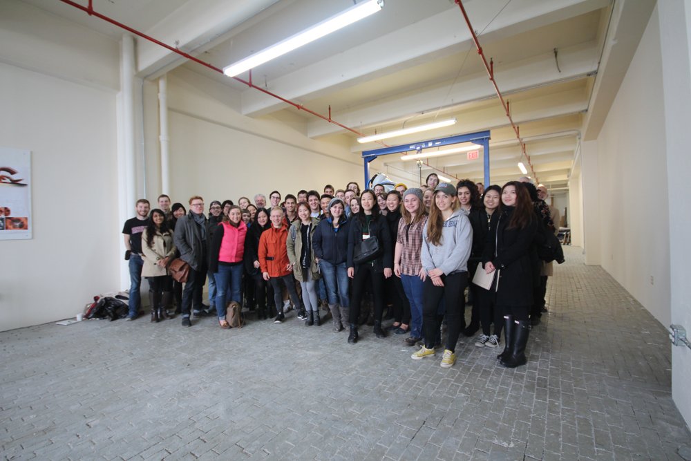 nyc_robotics's tweet photo. Carnegie Mellon University - Dean, faculty, and students visit the Consortium for Research &amp; Robotics  #architecture https://t.co/mcJd4aRcsX